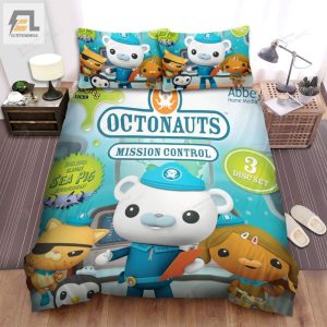 The Octonauts Mission Control Poster Bed Sheets Spread Duvet Cover Bedding Sets elitetrendwear 1 1