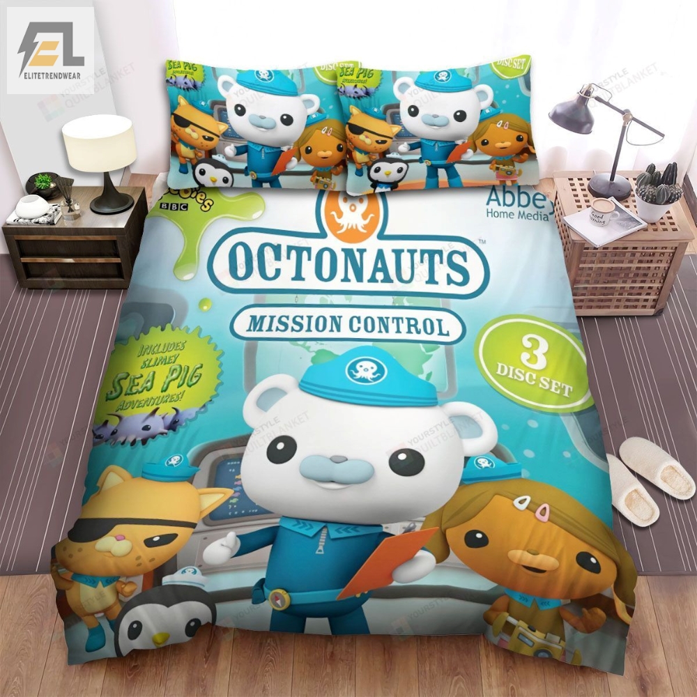 The Octonauts Mission Control Poster Bed Sheets Spread Duvet Cover Bedding Sets 