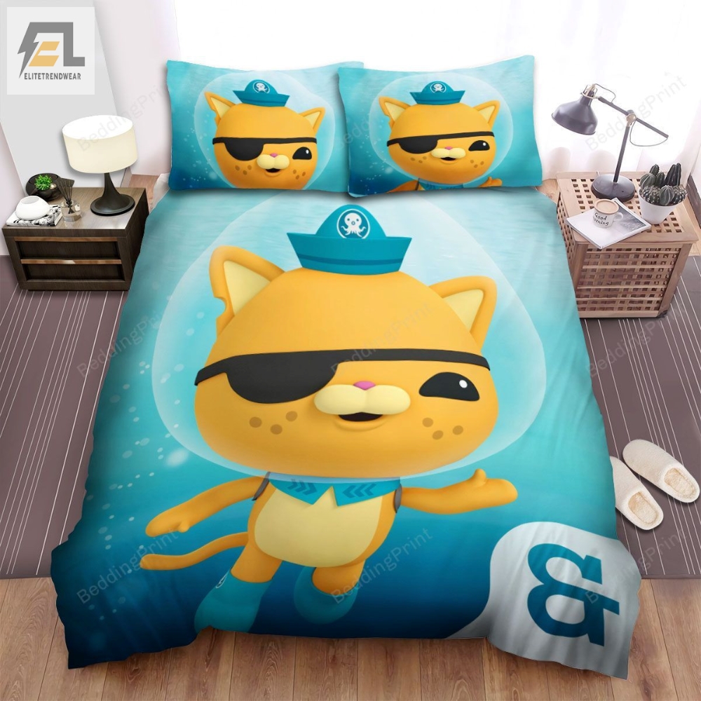 The Octonauts Kwazii Solo Photo Bed Sheets Spread Duvet Cover Bedding Sets 