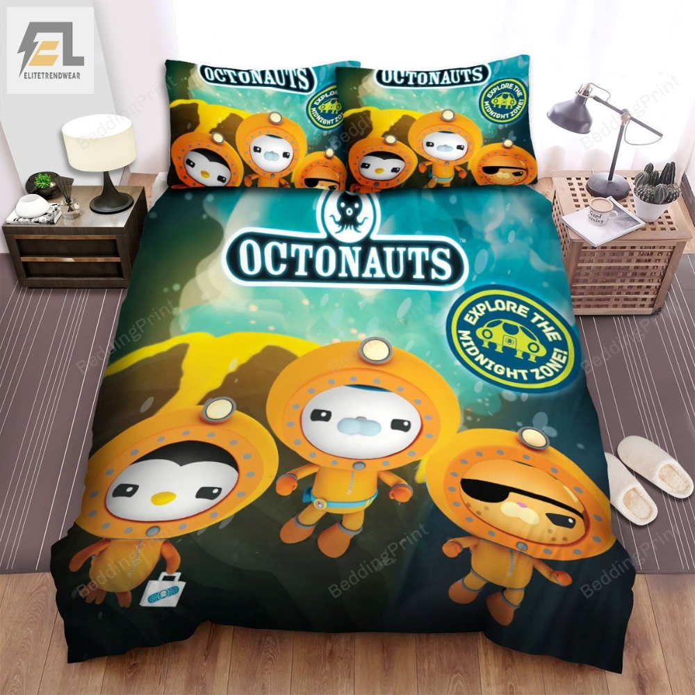 The Octonauts Explore The Midnight Zone Bed Sheets Spread Duvet Cover Bedding Sets 
