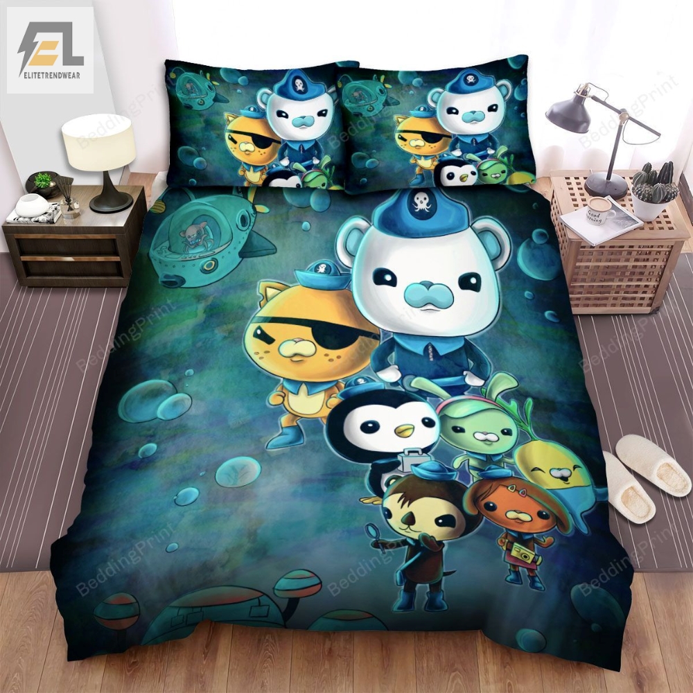 The Octonauts Captain Barnacles And Friends Bed Sheets Spread Duvet Cover Bedding Sets 