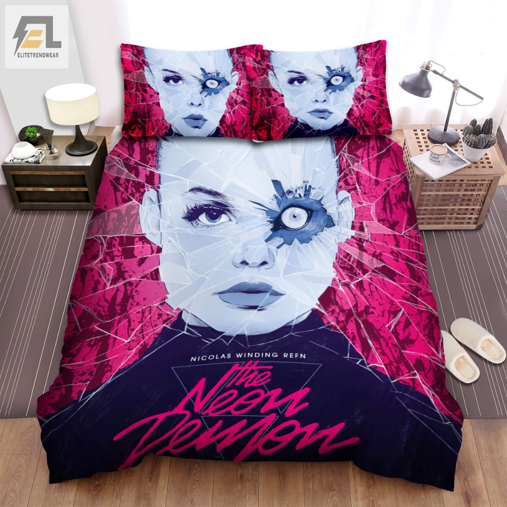 The Neon Demon Poster 4 Bed Sheets Spread Comforter Duvet Cover Bedding Sets 