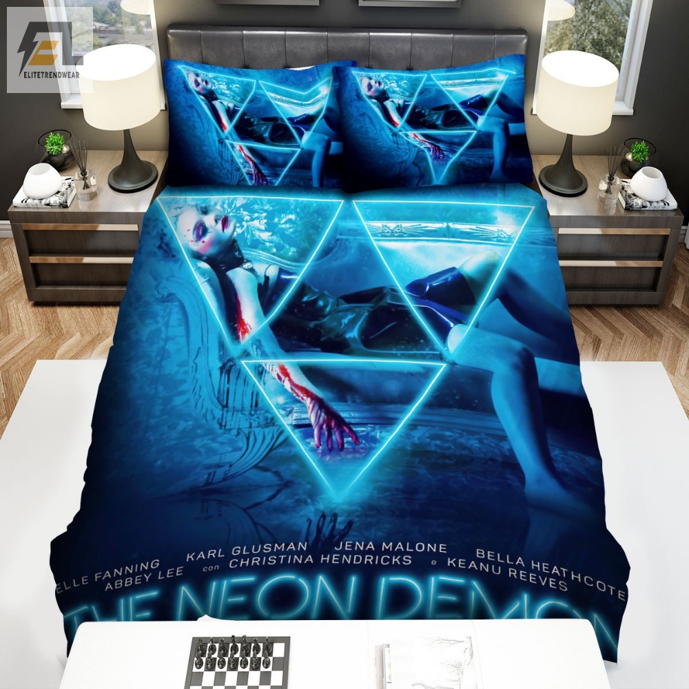 The Neon Demon Poster 2 Bed Sheets Spread Comforter Duvet Cover Bedding Sets 