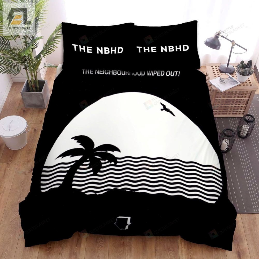 The Neighbourhood Wiped Out Album Art Cover Bed Sheets Spread Duvet Cover Bedding Sets 