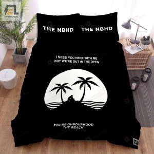 The Neighbourhood The Beach Song Artwork Bed Sheets Spread Duvet Cover Bedding Sets elitetrendwear 1 1