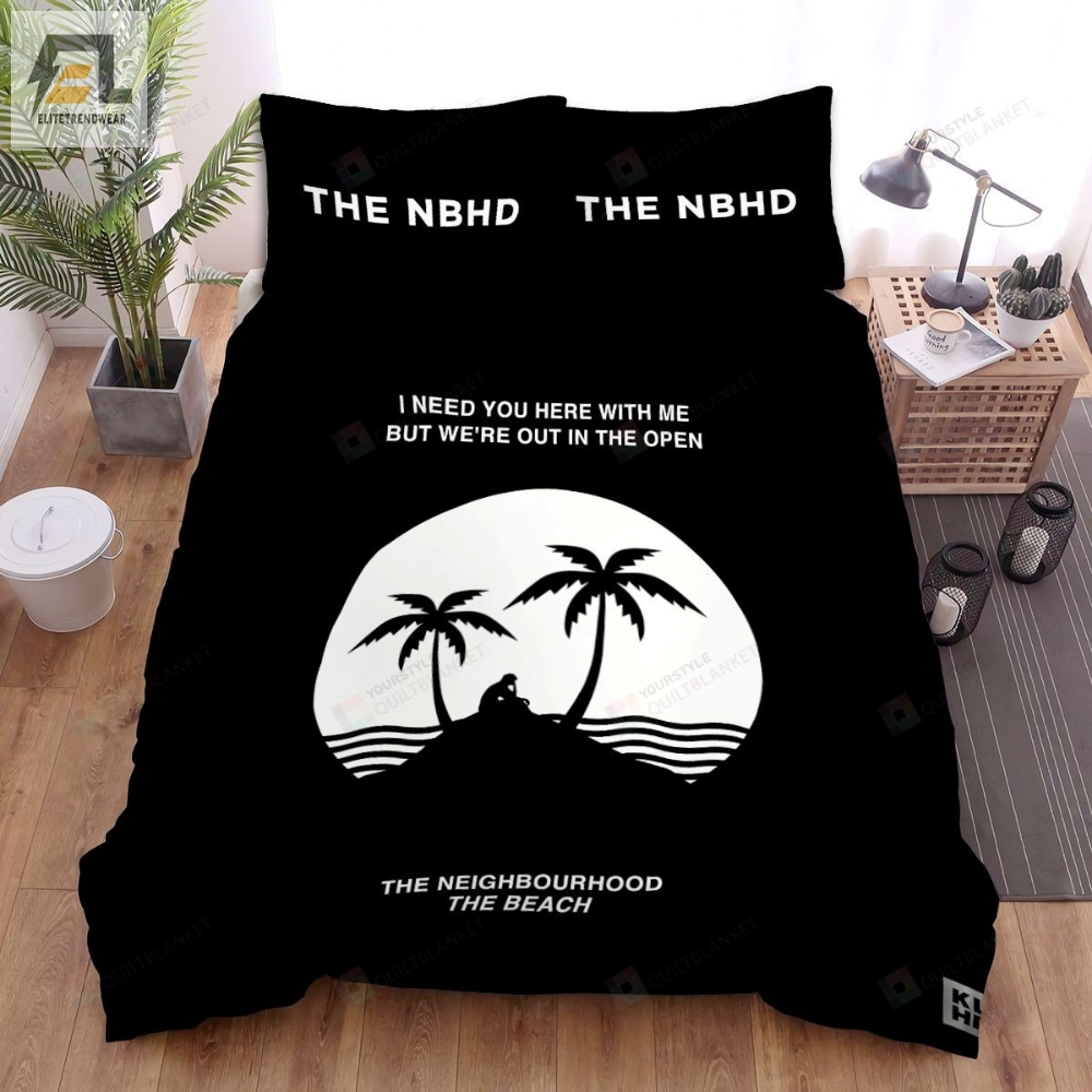 The Neighbourhood The Beach Song Artwork Bed Sheets Spread Duvet Cover Bedding Sets 