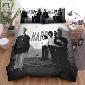 The Neighbourhood Hard Album Photoshoot Bed Sheets Spread Duvet Cover Bedding Sets elitetrendwear 1 1