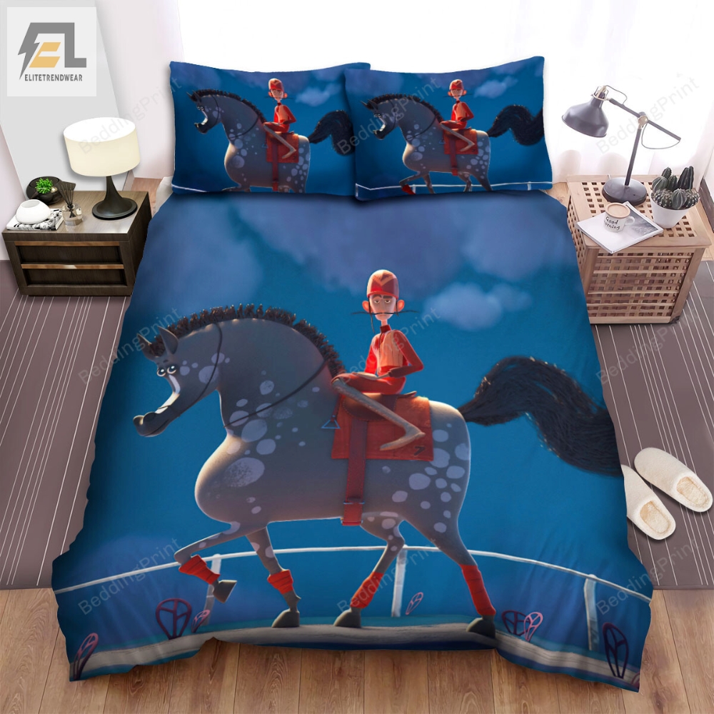The Natural Animal A The Racing Horse Character Bed Sheets Spread Duvet Cover Bedding Sets elitetrendwear 1