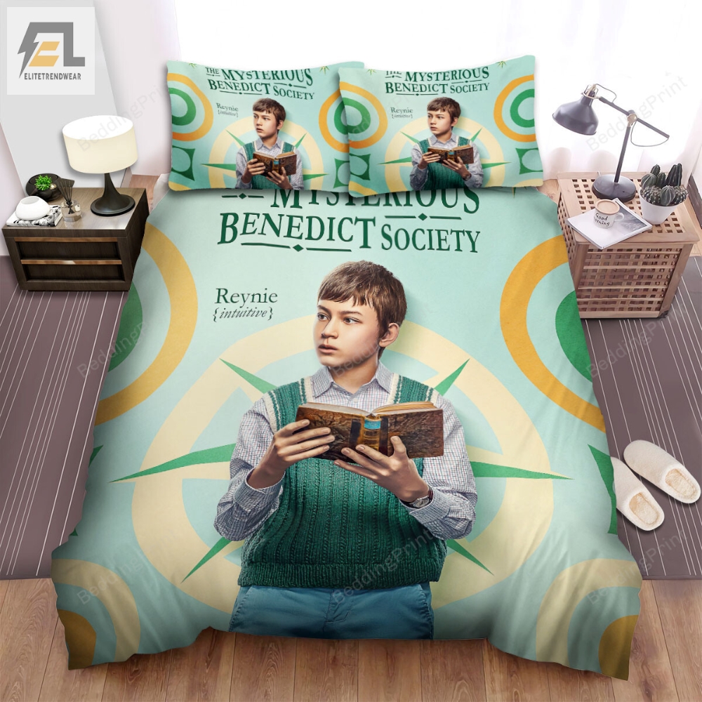 The Mysterious Benedict Society 2021 Reynie Muldoon Movie Poster Bed Sheets Duvet Cover Bedding Sets 