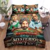 The Mysterious Benedict Society 2021 Mr. Benedict Movie Poster Bed Sheets Duvet Cover Bedding Sets elitetrendwear 1