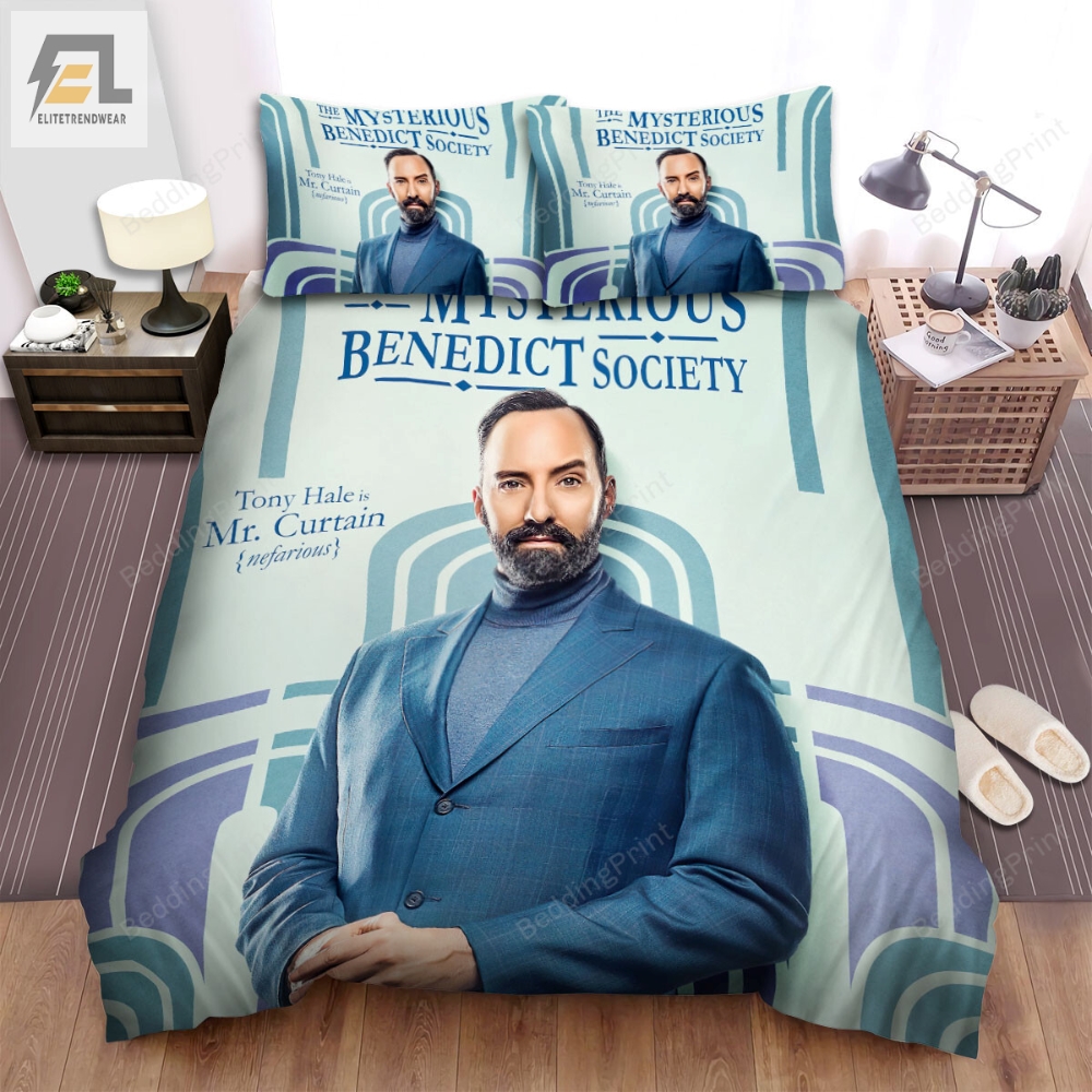 The Mysterious Benedict Society 2021 Ms. Perumal Movie Poster Bed Sheets Duvet Cover Bedding Sets 