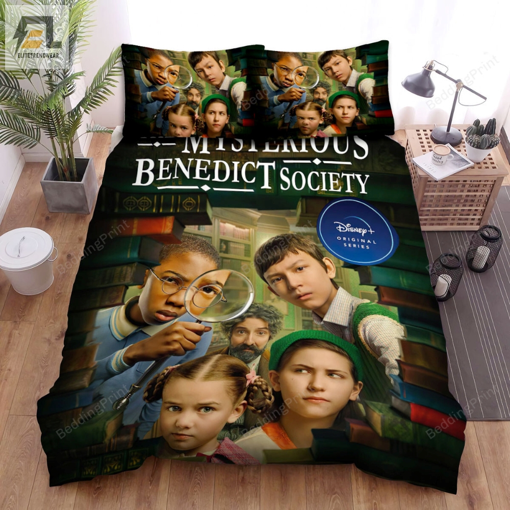 The Mysterious Benedict Society 2021 Movie Poster Ver 1 Bed Sheets Duvet Cover Bedding Sets 