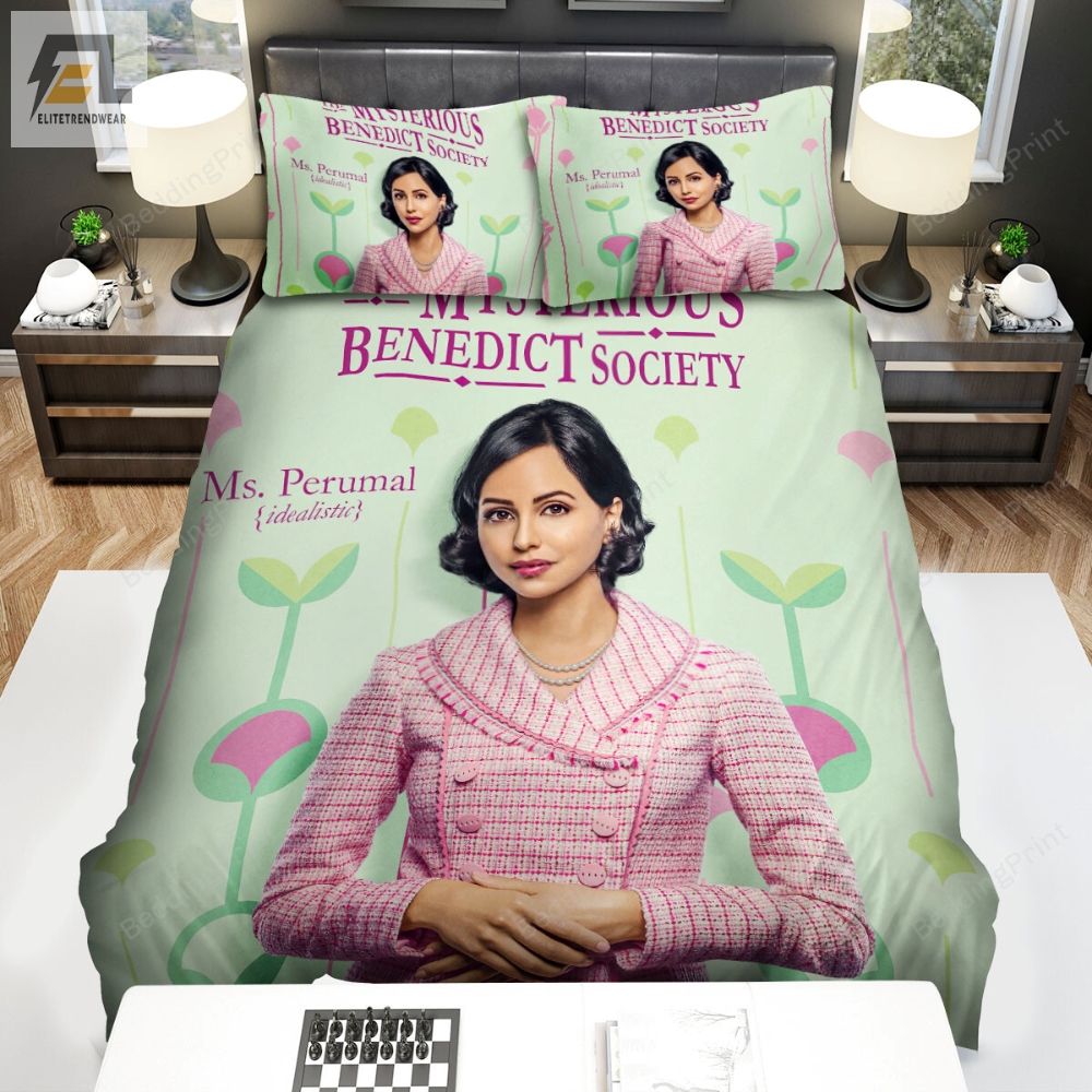 The Mysterious Benedict Society 2021 Movie Poster Ver 2 Bed Sheets Duvet Cover Bedding Sets 