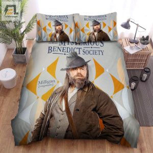 The Mysterious Benedict Society 2021 Milligan Movie Poster Bed Sheets Duvet Cover Bedding Sets elitetrendwear 1 1