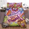 The Muppets Take The Bowl Live Show Artwork Bed Sheets Spread Comforter Duvet Cover Bedding Sets elitetrendwear 1