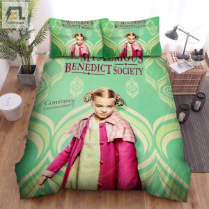 The Mysterious Benedict Society 2021 Constance Contraire Movie Poster Bed Sheets Duvet Cover Bedding Sets elitetrendwear 1 1