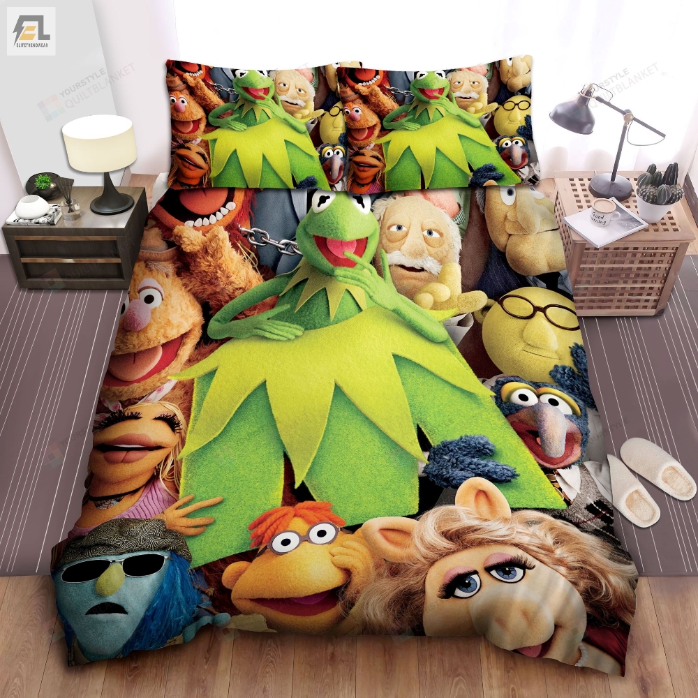 The Muppets Original Movie Poster Bed Sheets Spread Comforter Duvet Cover Bedding Sets 