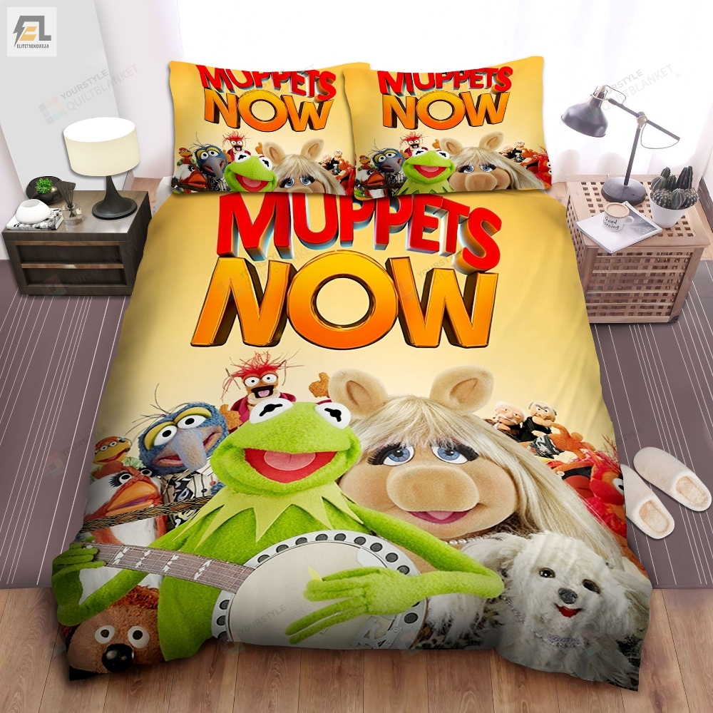 The Muppets Now Series Artwork Bed Sheets Spread Comforter Duvet Cover Bedding Sets 