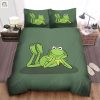 The Muppets Kermit The Frog Smiling With You Bed Sheets Duvet Cover Bedding Sets elitetrendwear 1