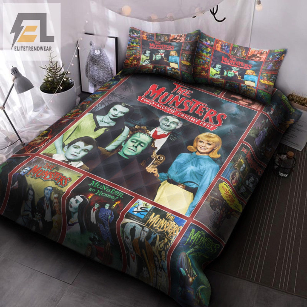 The Munsters Quilt Bed Set 