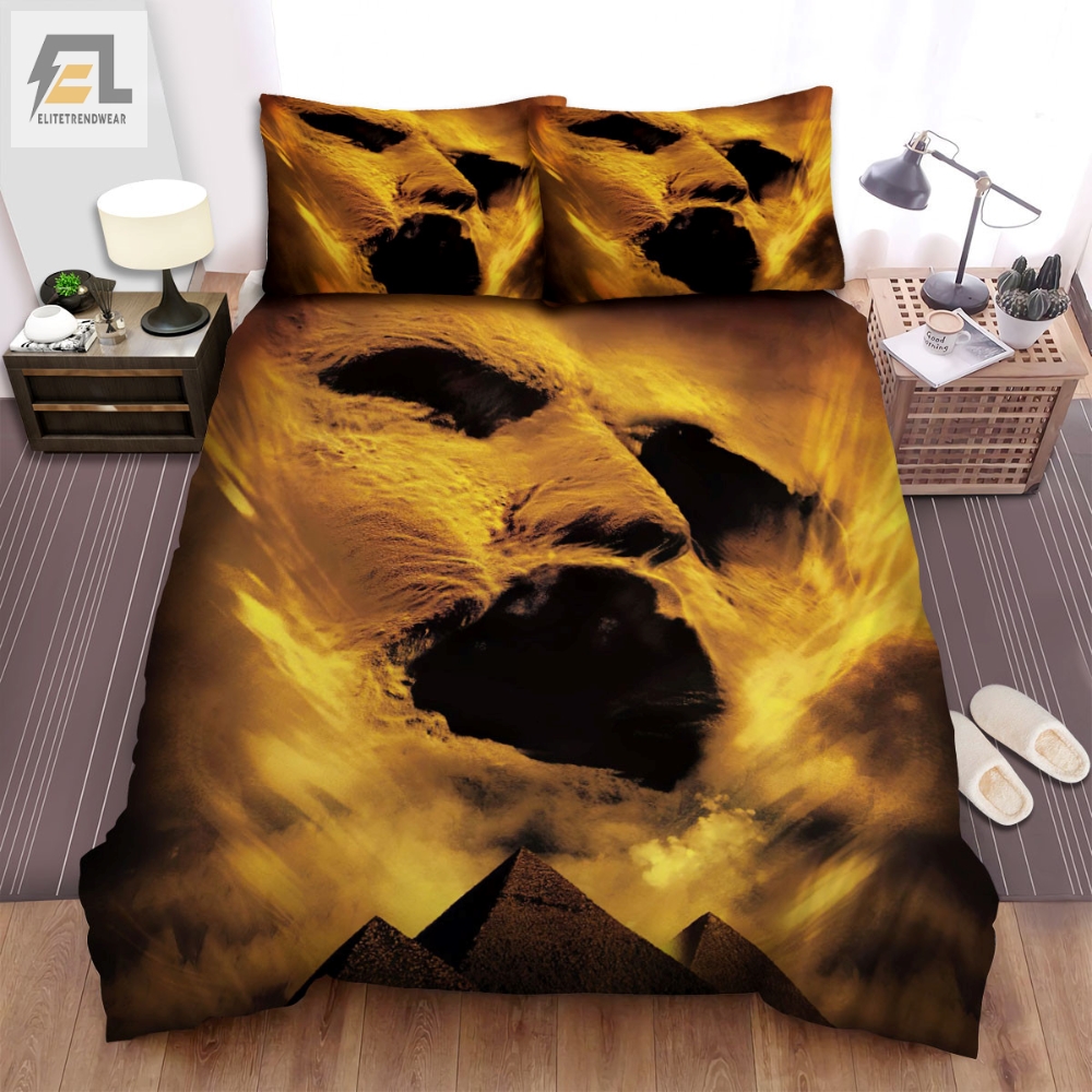 The Mummy Tomb Of The Dragon Emperor 2008 Tempest Movie Poster Bed Sheets Spread Comforter Duvet Cover Bedding Sets 