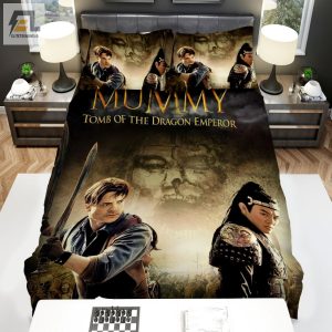 The Mummy Tomb Of The Dragon Emperor 2008 Poster Movie Poster Bed Sheets Spread Comforter Duvet Cover Bedding Sets Ver 1 elitetrendwear 1 1