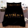The Mummy Returns 2001 Black Background Movie Poster Bed Sheets Duvet Cover Bedding Sets elitetrendwear 1