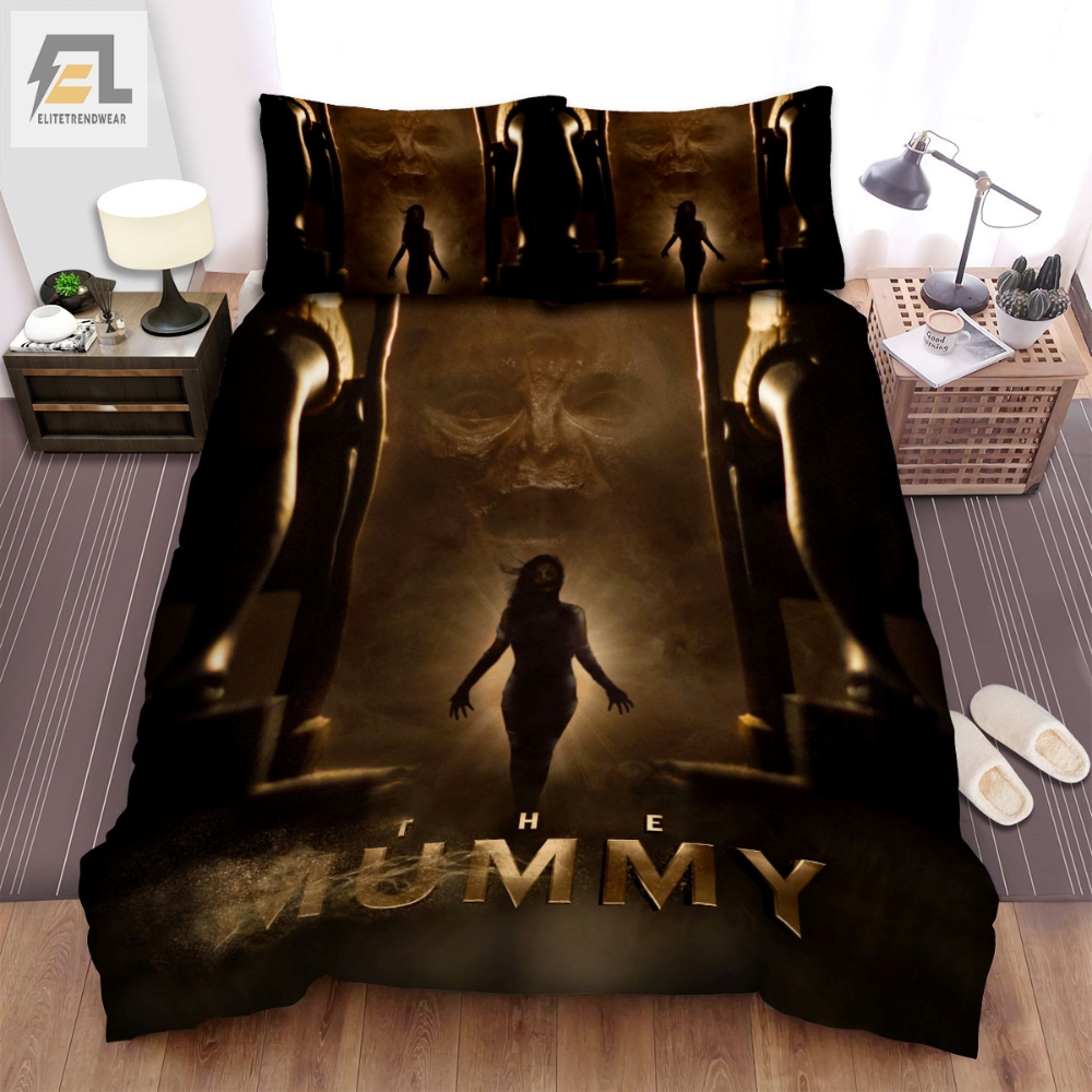 The Mummy Movie Poster 2 Bed Sheets Spread Comforter Duvet Cover Bedding Sets 
