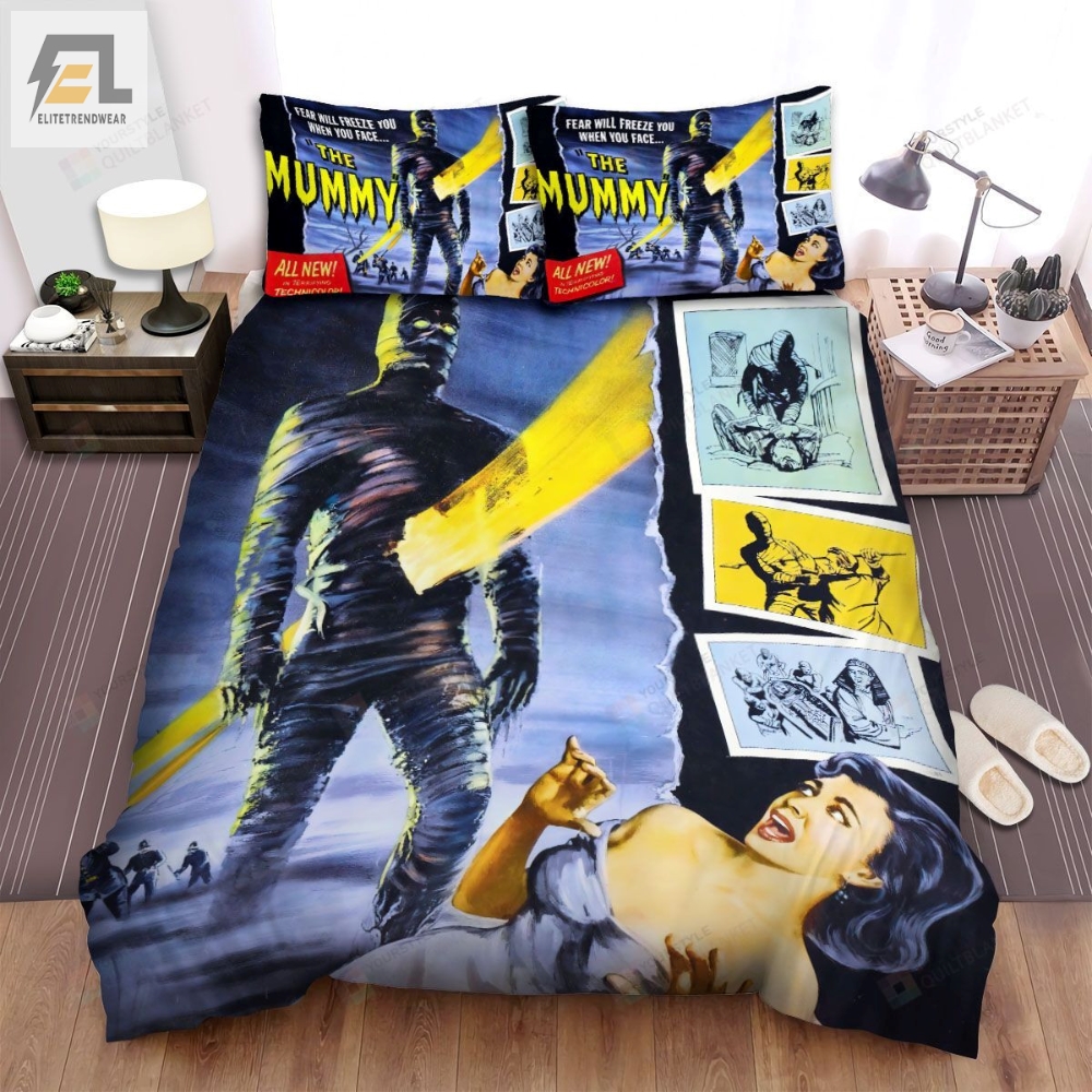 The Mummy 1932 Poster 3 Bed Sheets Spread Comforter Duvet Cover Bedding Sets 
