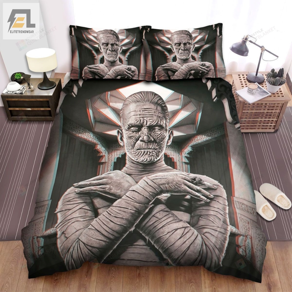 The Mummy 1932 Poster 2 Bed Sheets Spread Comforter Duvet Cover Bedding Sets 