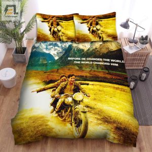 The Motorcycle Diaries Movie Poster 2 Bed Sheets Duvet Cover Bedding Sets elitetrendwear 1 1