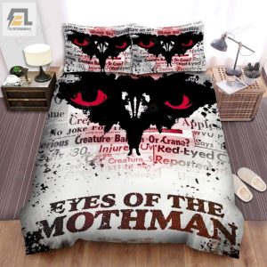 The Mothman Prophecies Poster Bed Sheets Spread Comforter Duvet Cover Bedding Sets elitetrendwear 1 1