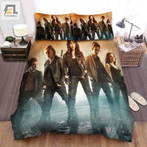 The Mortal Instruments City Of Bones Movie Poster V Photo Bed Sheets Spread Comforter Duvet Cover Bedding Sets elitetrendwear 1 1