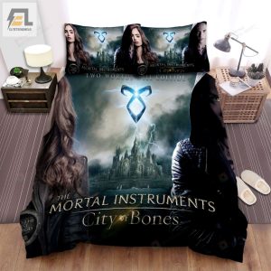 The Mortal Instruments City Of Bones Movie Poster Iii Photo Bed Sheets Spread Comforter Duvet Cover Bedding Sets elitetrendwear 1 1