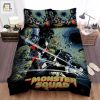 The Monster Squad Two Extremes Of Monster And Human Movie Poster Bed Sheets Spread Comforter Duvet Cover Bedding Sets elitetrendwear 1