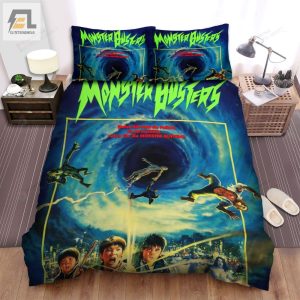 The Monster Squad Monster Busters Movie Poster Bed Sheets Spread Comforter Duvet Cover Bedding Sets elitetrendwear 1 1
