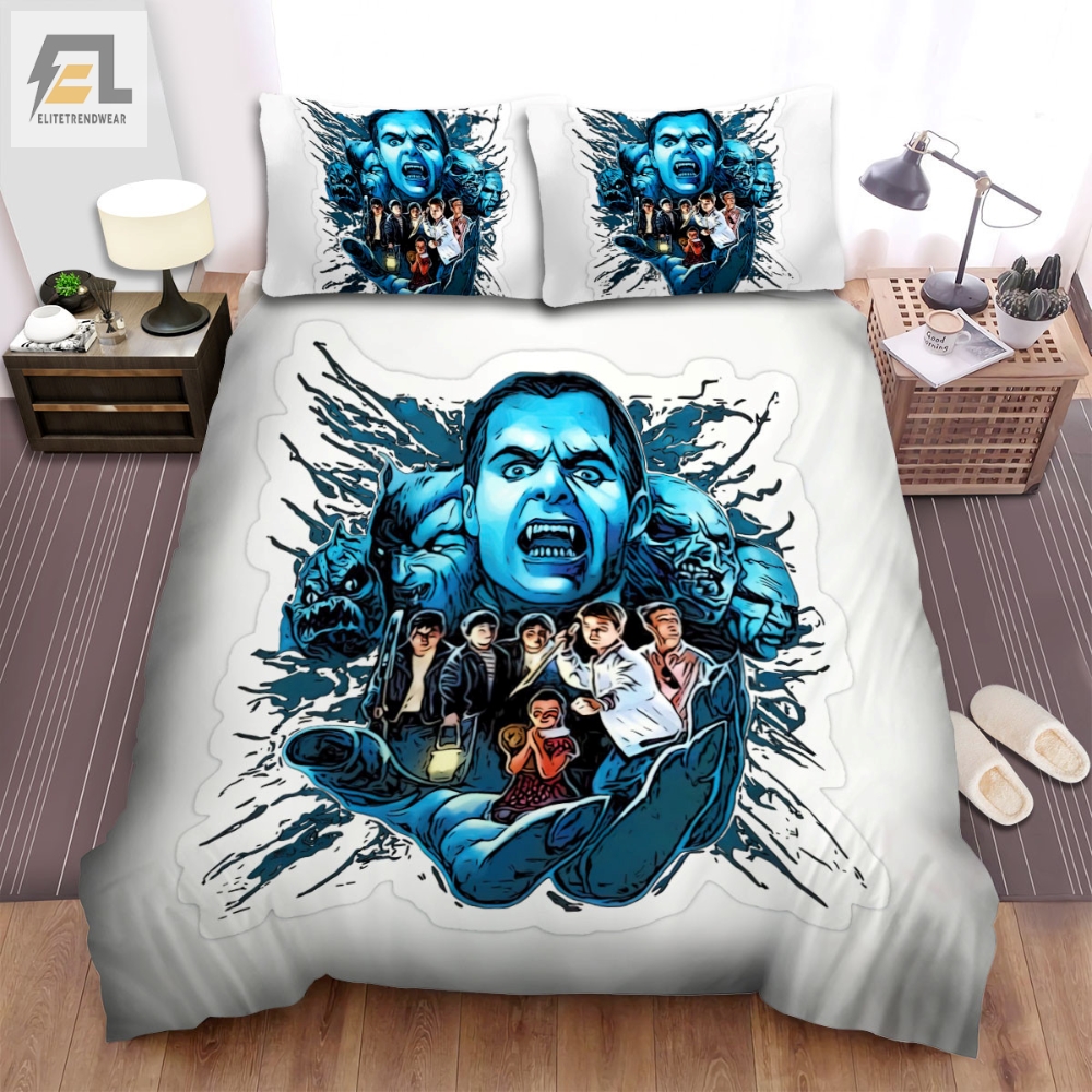 The Monster Squad Art Emotion Of Main Actor Movie Poster Bed Sheets Spread Comforter Duvet Cover Bedding Sets 