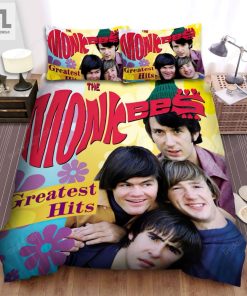 The Monkees The Greatest Hits Bed Sheets Duvet Cover Bedding Sets elitetrendwear 1 1