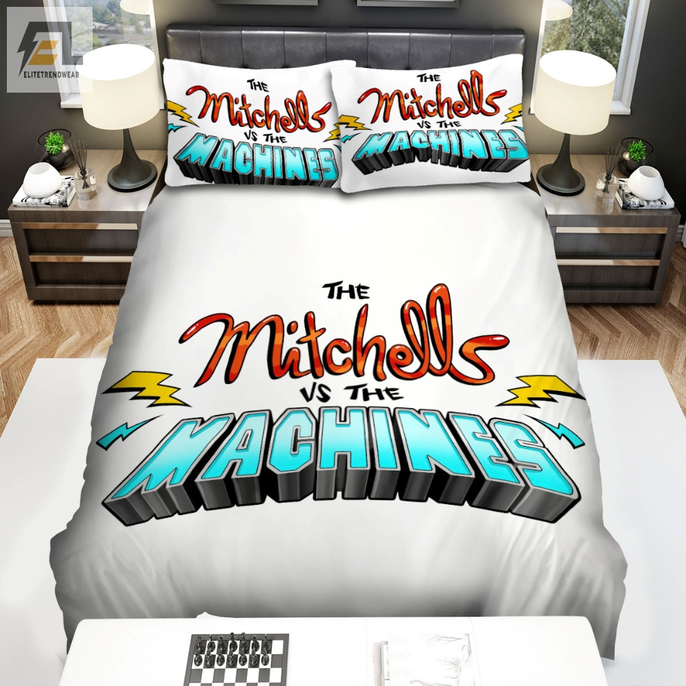 The Mitchells Vs The Machines Movie Poster 3 Bed Sheets Spread Comforter Duvet Cover Bedding Sets 