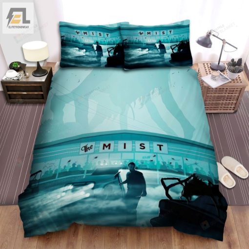 The Mist Poster Ver4 Bed Sheets Spread Comforter Duvet Cover Bedding Sets elitetrendwear 1