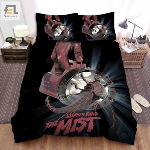 The Mist Illustration Artwork Movie Poster Bed Sheets Spread Comforter Duvet Cover Bedding Sets elitetrendwear 1