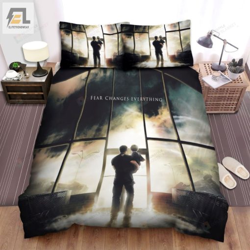 The Mist Fear Changes Evrything Movie Poster Ver 1 Bed Sheets Spread Comforter Duvet Cover Bedding Sets elitetrendwear 1