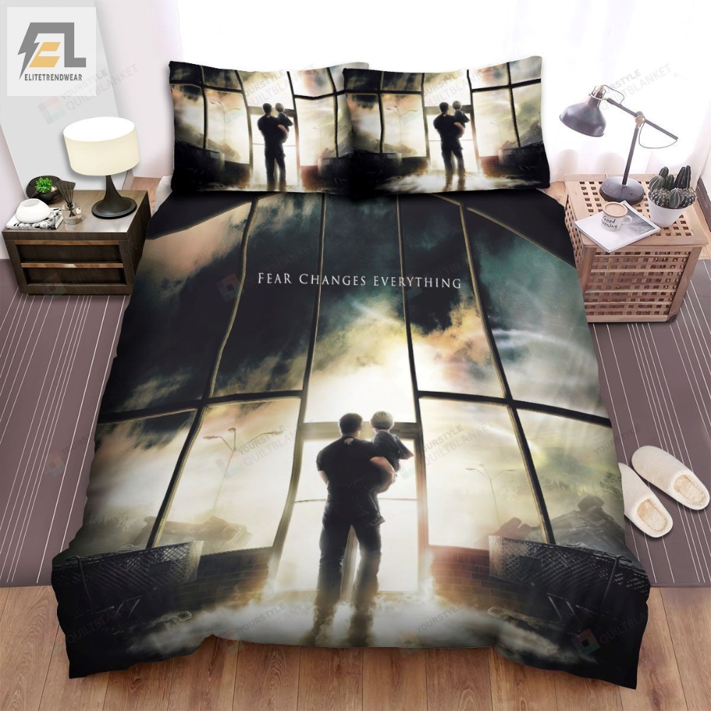 The Mist Fear Changes Evrything Movie Poster Ver 1 Bed Sheets Spread Comforter Duvet Cover Bedding Sets 