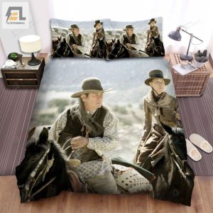 The Missing I 2003 The Men And The Girl On Horseback In Movie Scene Bed Sheets Spread Comforter Duvet Cover Bedding Sets elitetrendwear 1 1