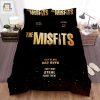 The Misfits Movie Poster 2 Bed Sheets Spread Comforter Duvet Cover Bedding Sets elitetrendwear 1