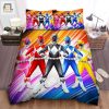 The Mighty Morphine Power Rangers Illustration Bed Sheets Duvet Cover Bedding Sets elitetrendwear 1