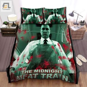 The Midnight Meat Train Movie Poster 3 Bed Sheets Spread Comforter Duvet Cover Bedding Sets elitetrendwear 1 1