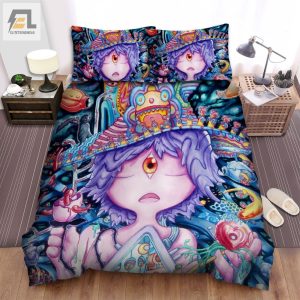 The Midnight Gospel Main Character Bed Sheets Spread Duvet Cover Bedding Sets elitetrendwear 1 1