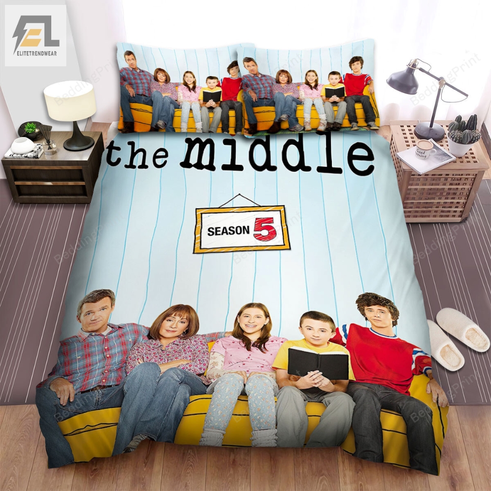 The Middle 2009Â2018 Season Five Movie Poster Bed Sheets Duvet Cover Bedding Sets 