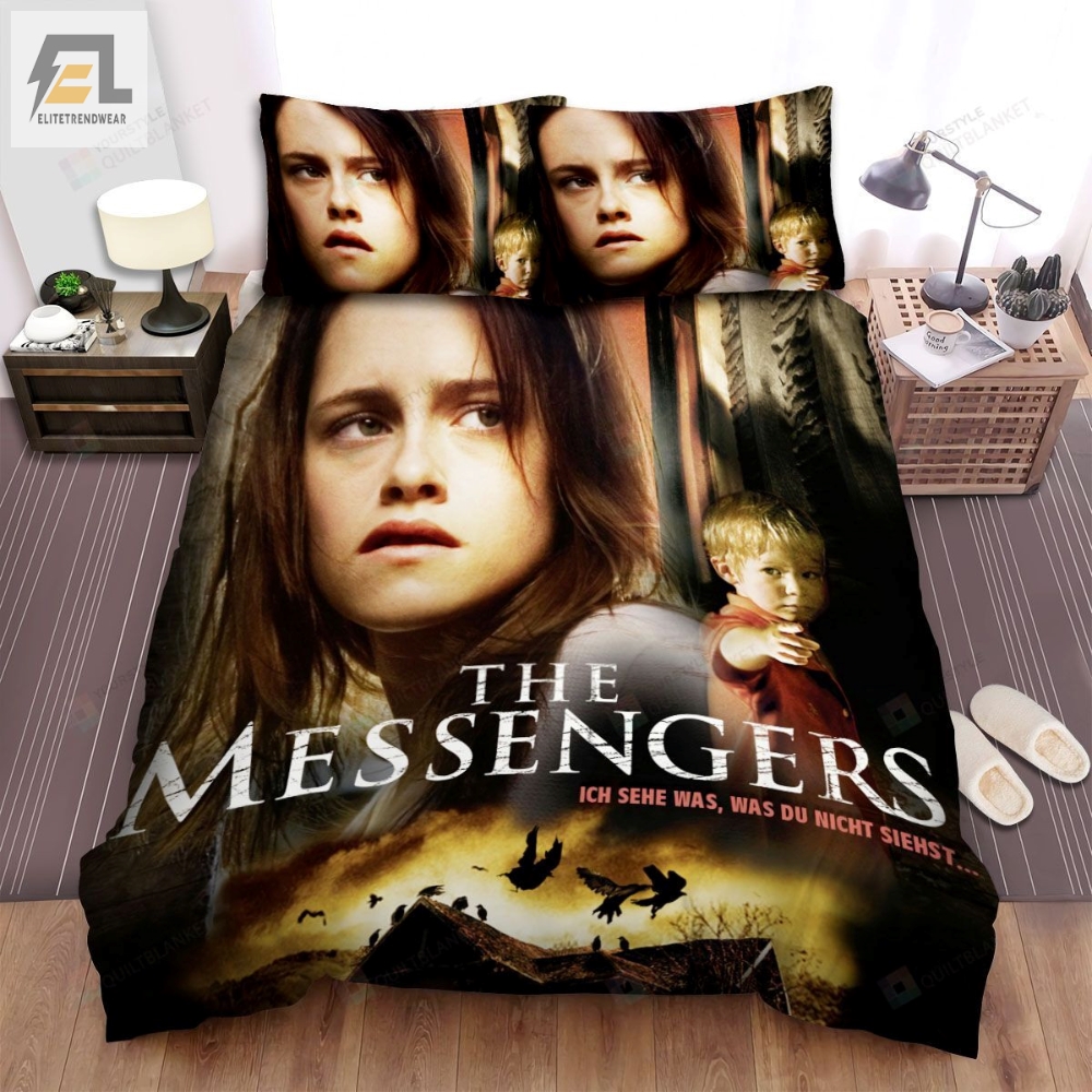 The Messengers Movie Poster 5 Bed Sheets Spread Comforter Duvet Cover Bedding Sets 